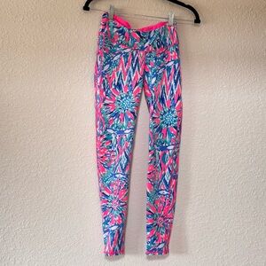Lilly Pulitzer Pink and Blue Leggings